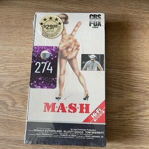 M*A*S*H THE MOVIE CBS/FOX VHS  New Sealed
